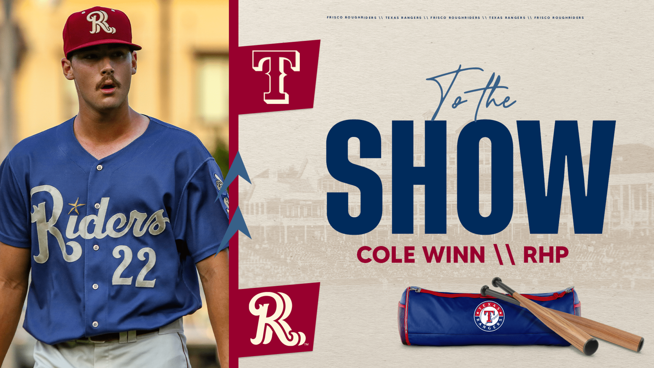Cole Winn makes MLB debut