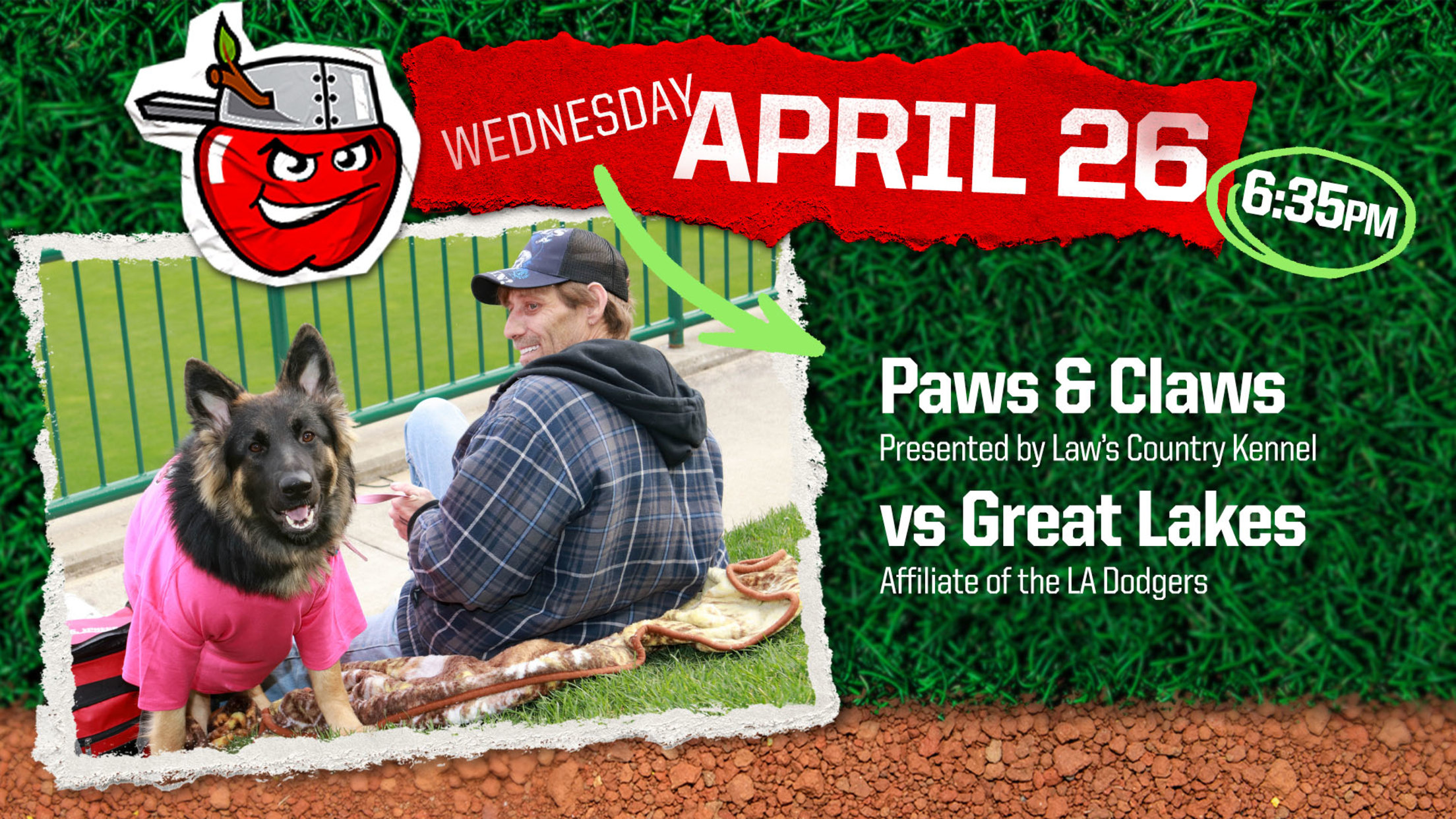 Paws & Claws (Pres. by Law's Country Kennel) TinCaps