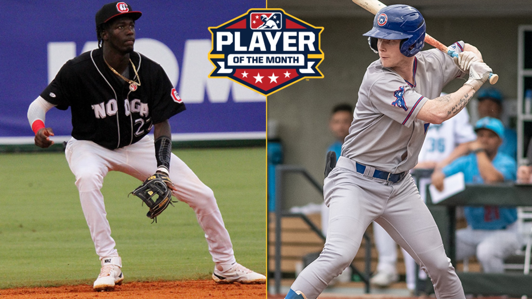 Minor League Baseball Players of the Month August 2022