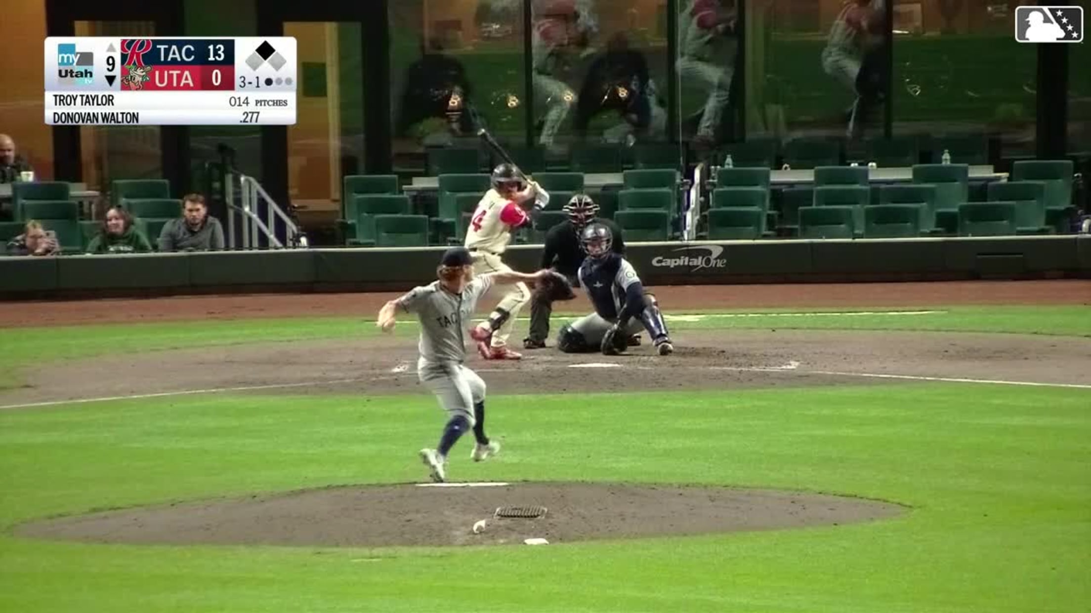 Troy Taylor In play, run(s) to Donovan Walton