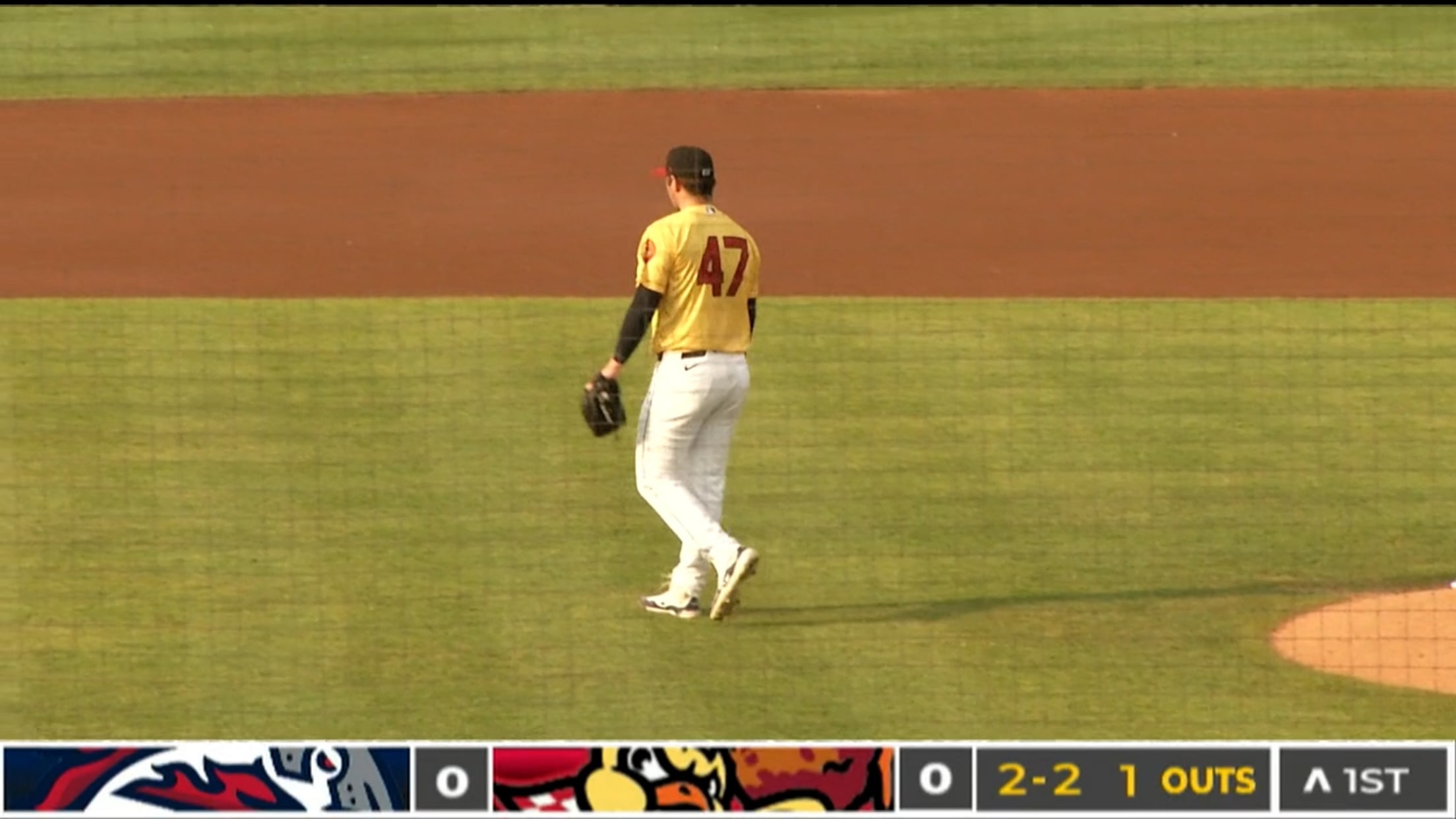 Gavin Williams K's four in rehab start