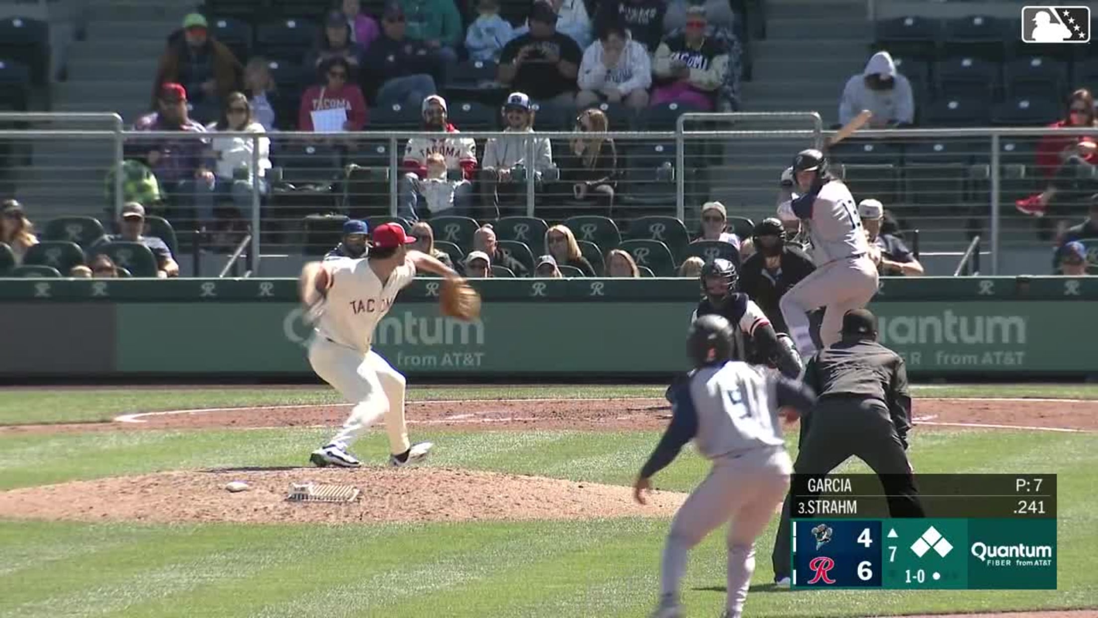Kellen Strahm singles on a line drive to left fielder Colin Davis. Tommy Sacco Jr. scores. Daniel Johnson scores. Collin Price to 2nd.