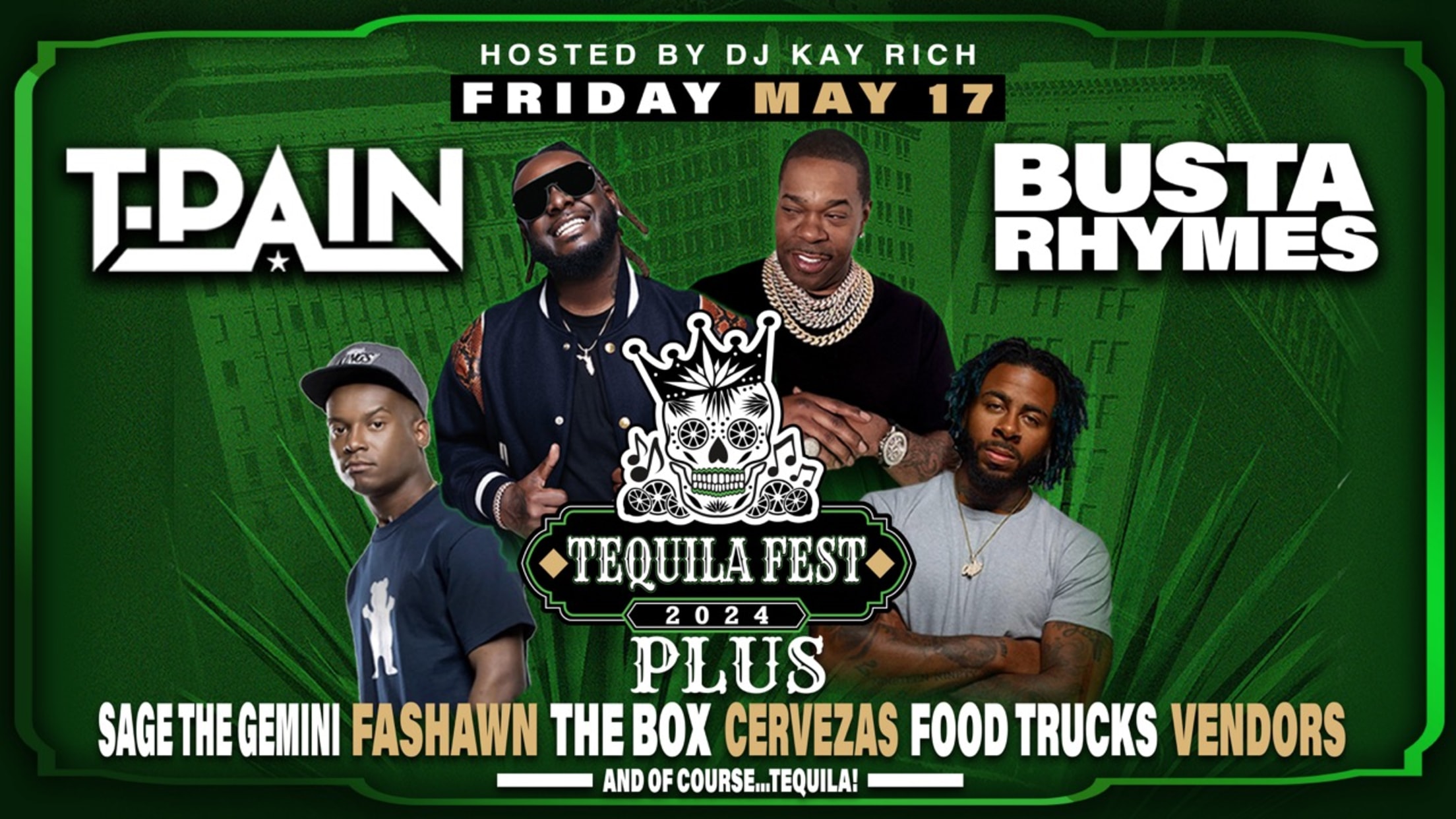 Tequila Fest Final Lineup and Details Set For Friday’s Event at