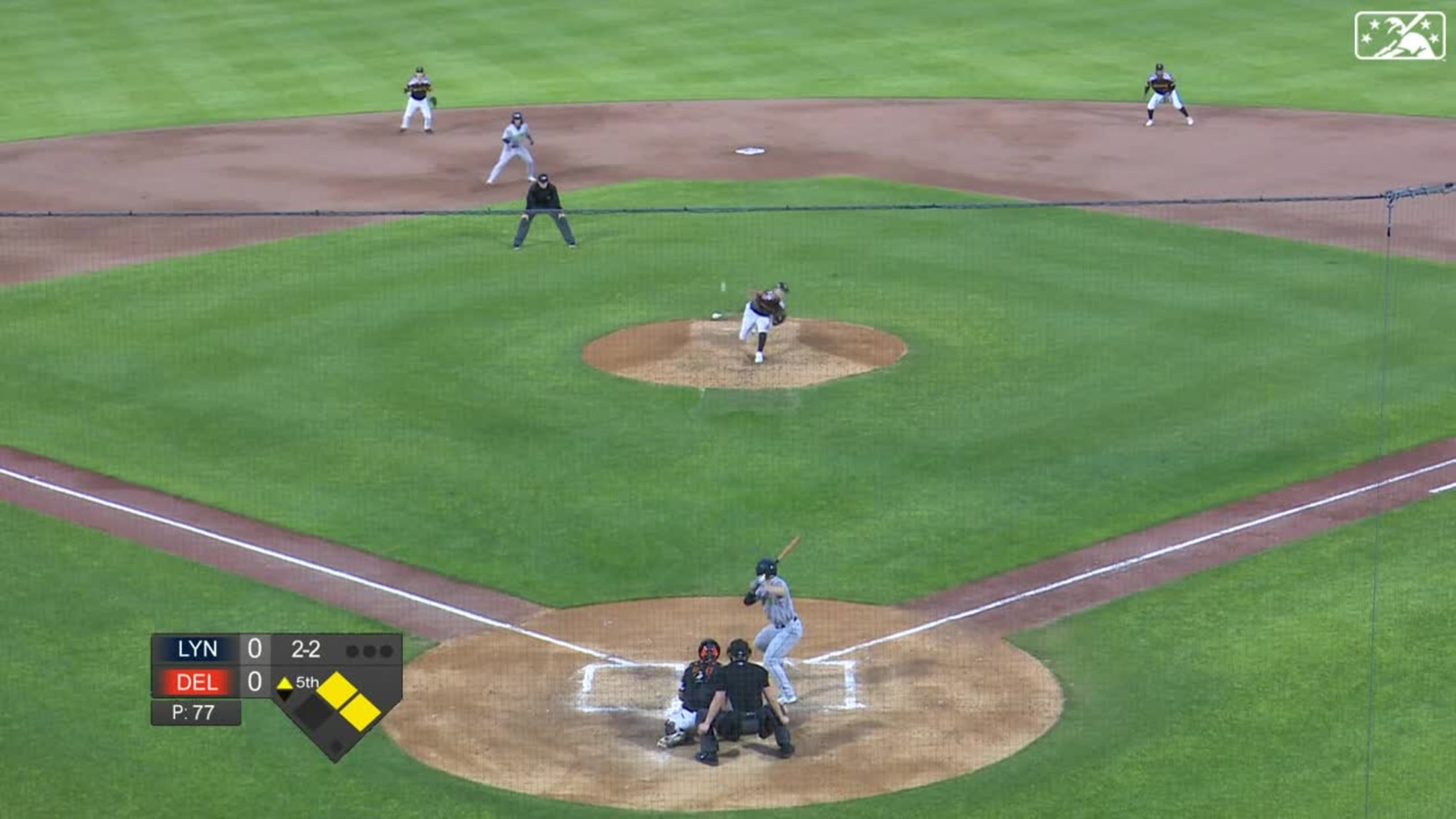 Juan Nunez's eighth strikeout over 4 1/3 innings