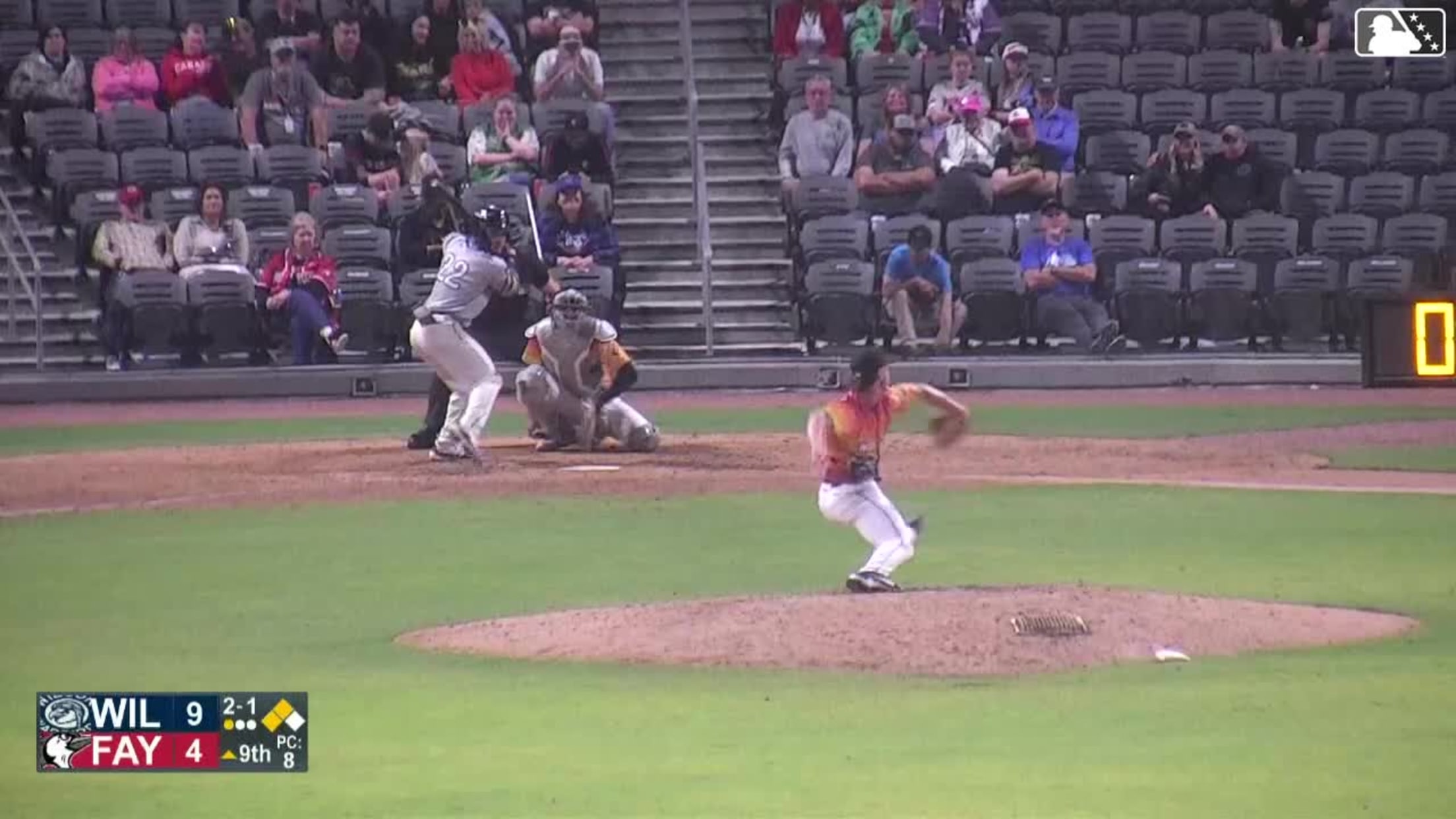 Brandon Cassedy In play, run(s) to Jadyn Fielder
