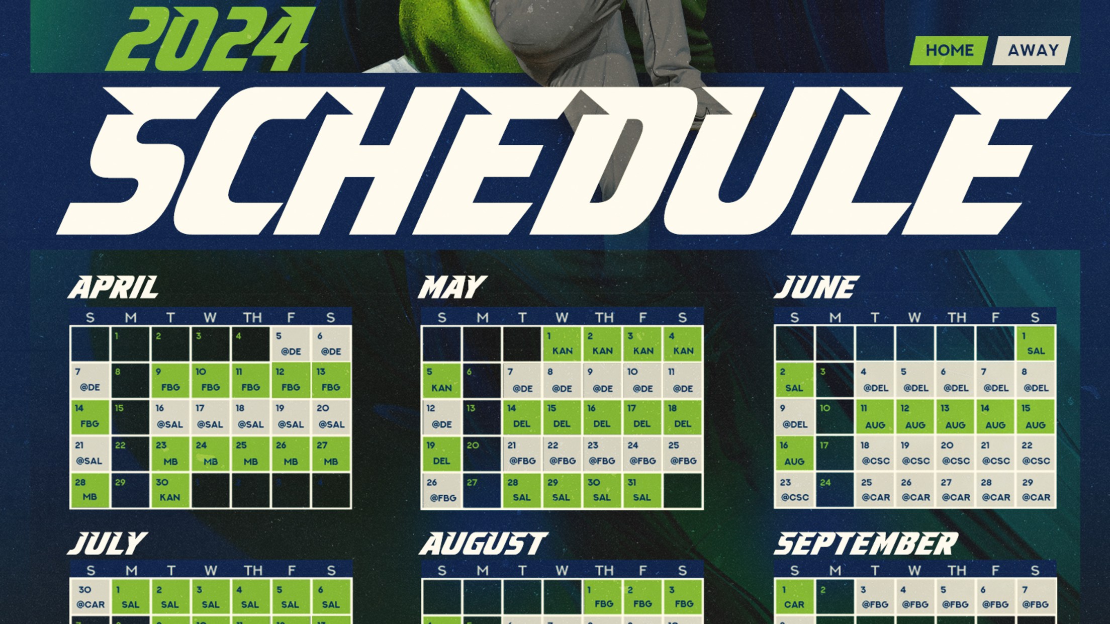 Hillcats Announce 2024 Carolina League Schedule