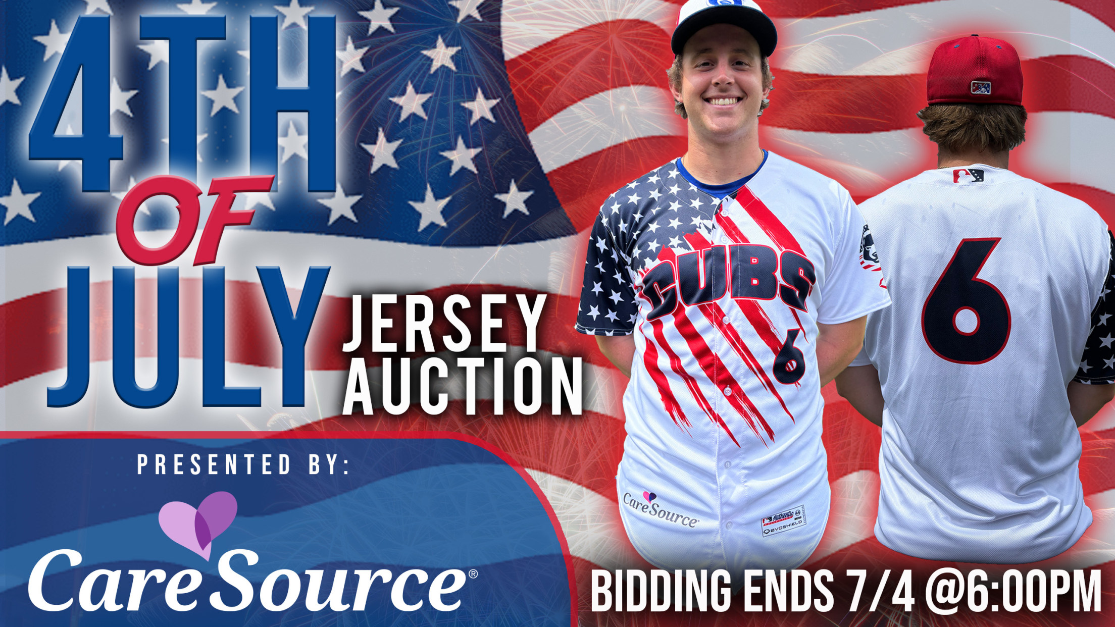 4th of July Jersey Auction | Cubs