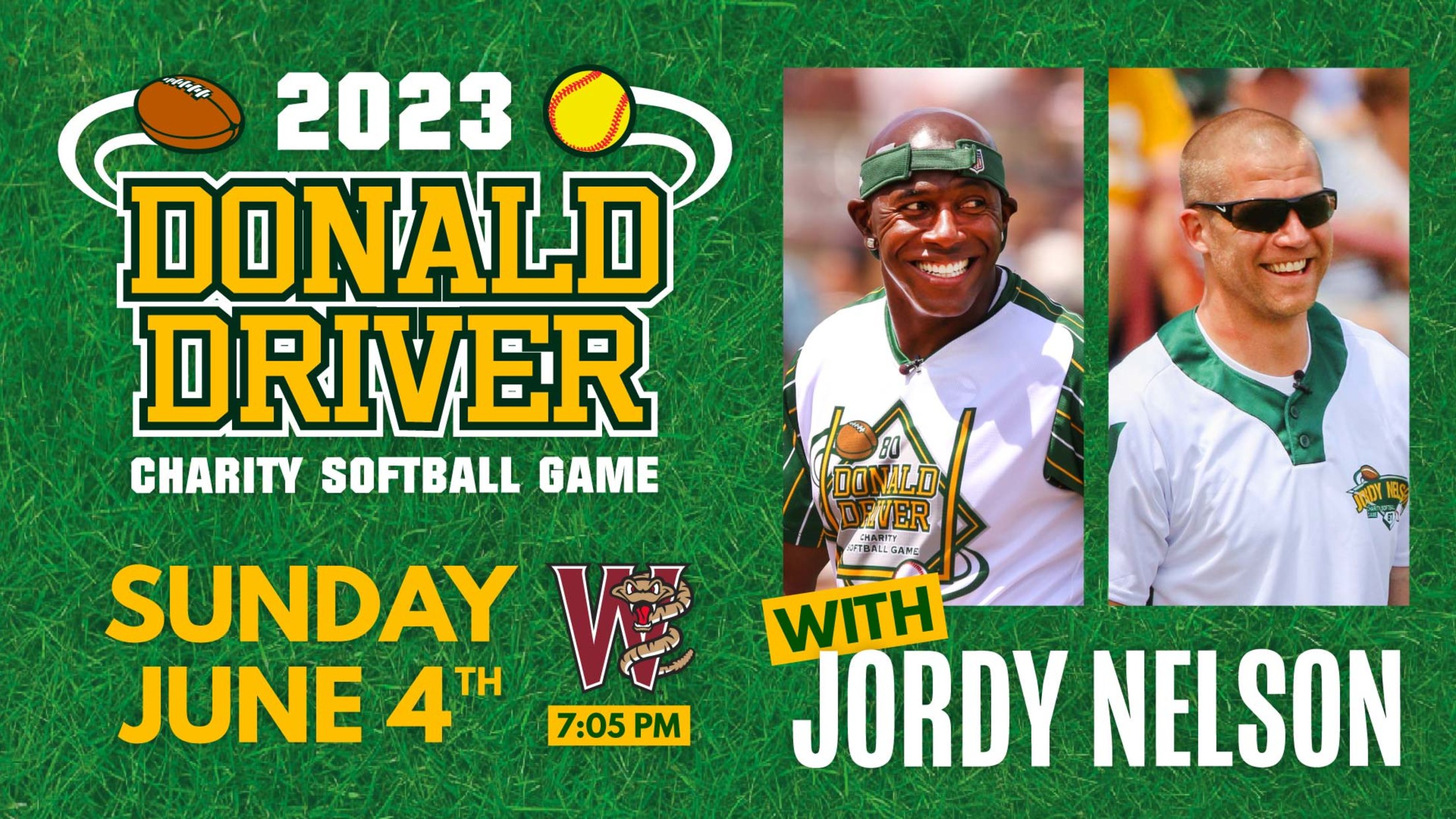 2023 Donald Driver Softball Game | Timber Rattlers