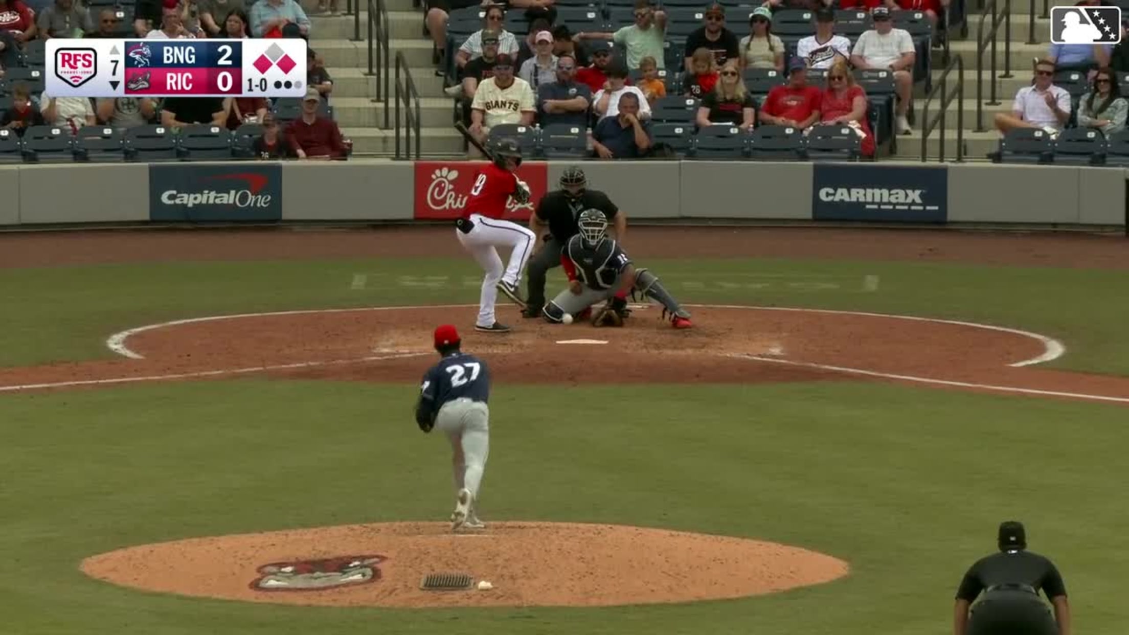 Brian Metoyer Ball to Ty Hanchey