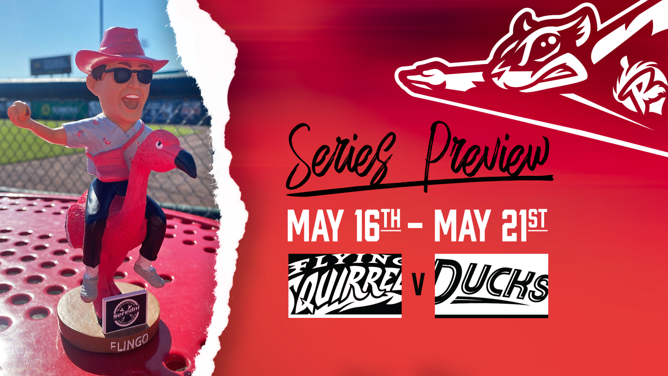 Squirrels Host 'Ducks in Tightly Contested Division Race | Flying Squirrels