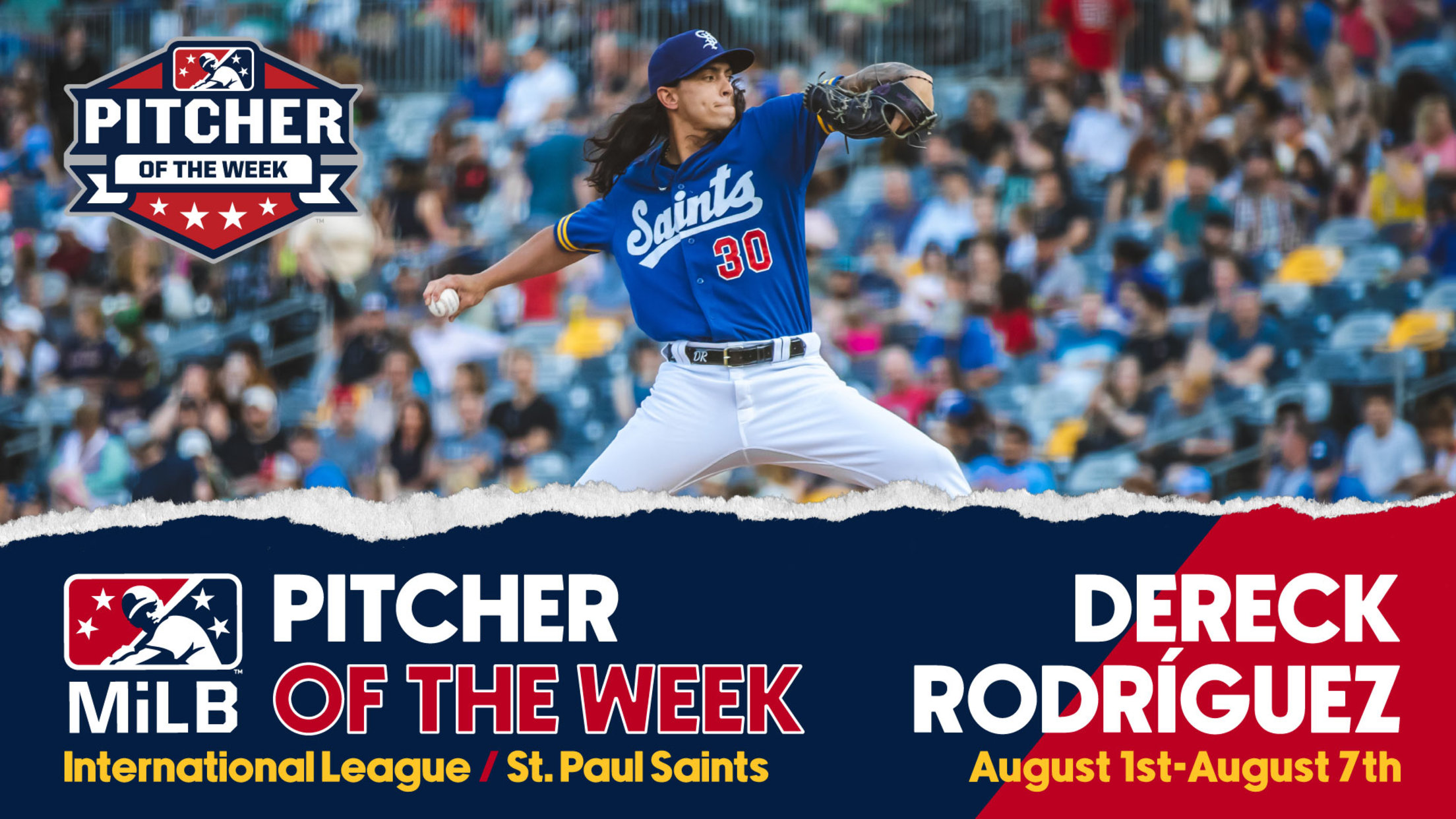 Dereck Rodríguez Named International League Pitcher of the Week | MiLB.com