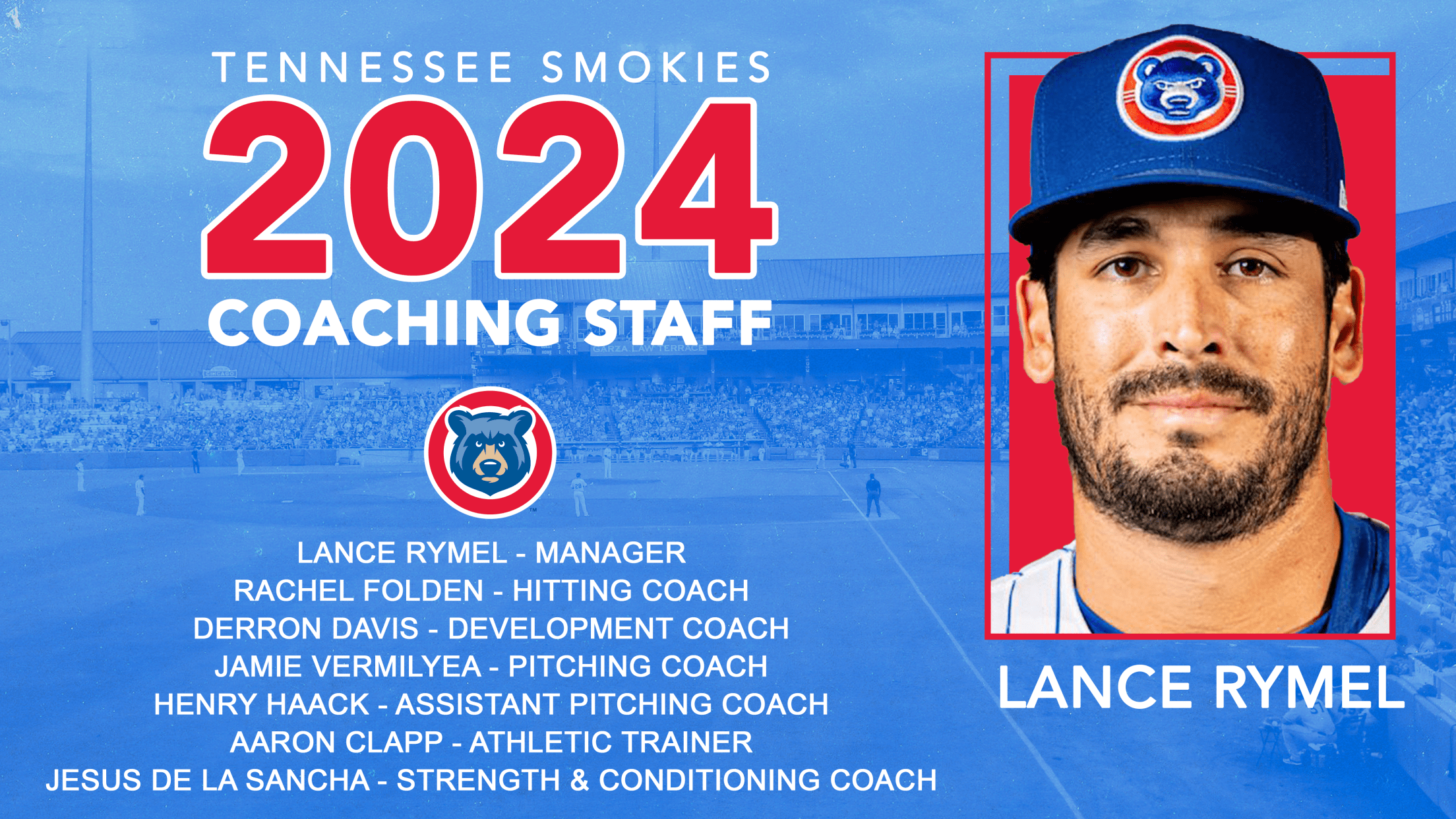 CUBS ANNOUNCE 2024 MINOR LEAGUE COACHING STAFFS