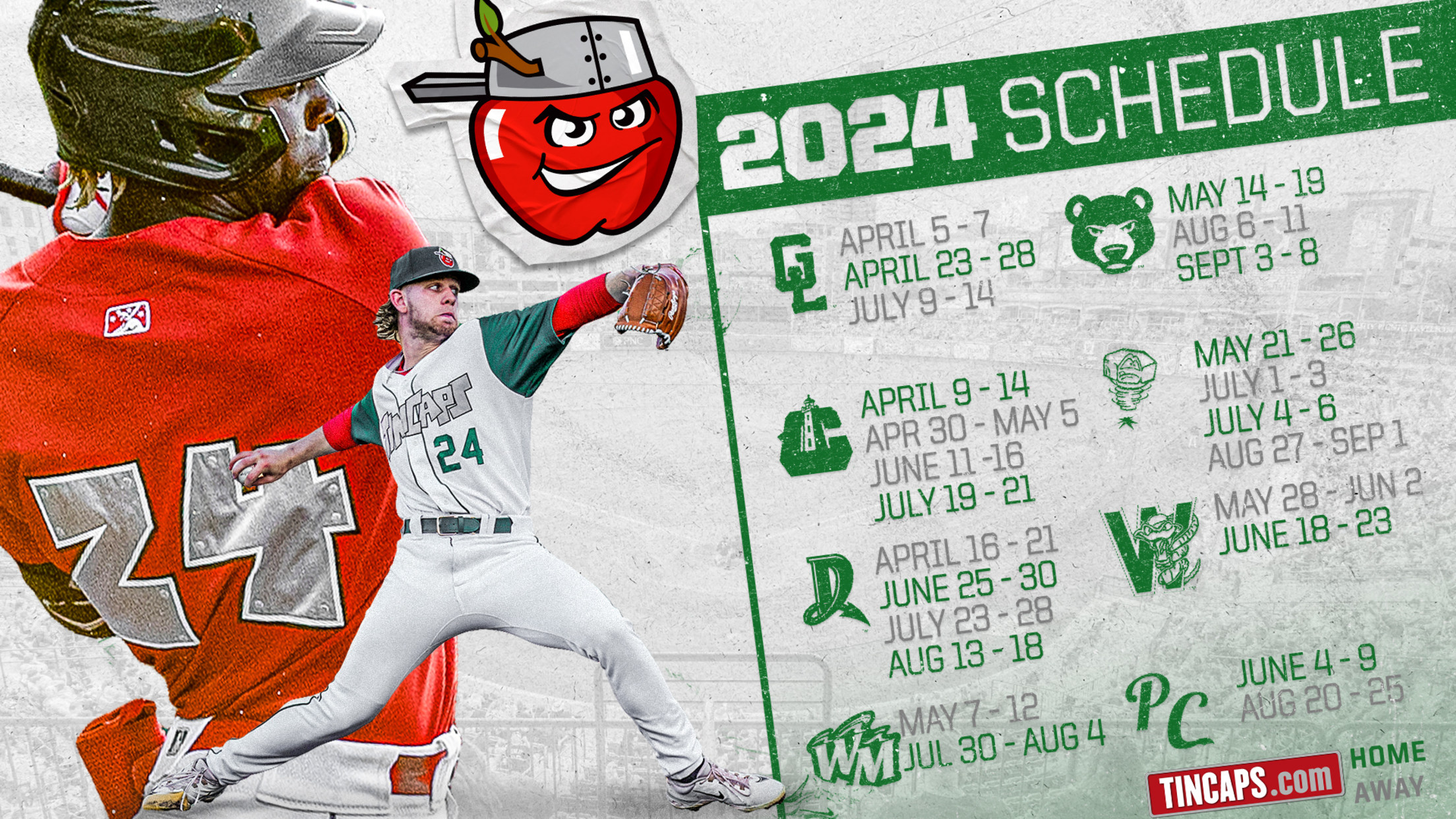 Fort Wayne TinCaps 2024 Schedule