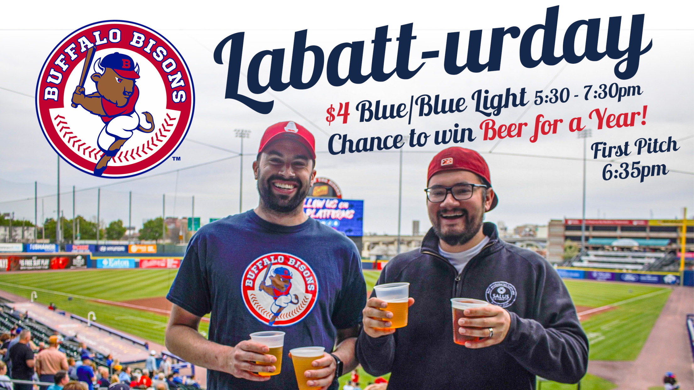 Bisons Labatt-urday Nights return June 15 | MiLB.com