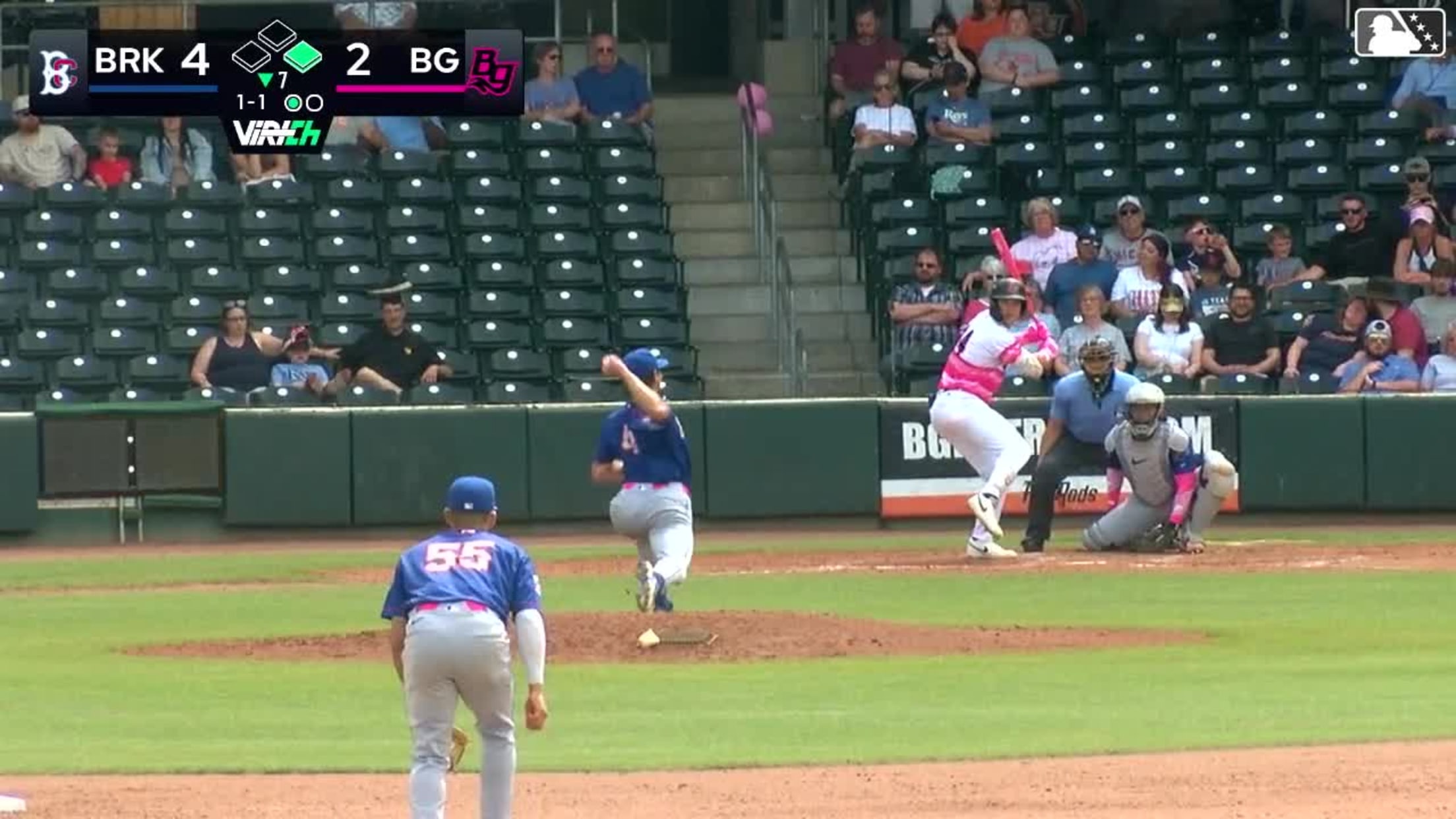 Theo Gillen's two-run home run