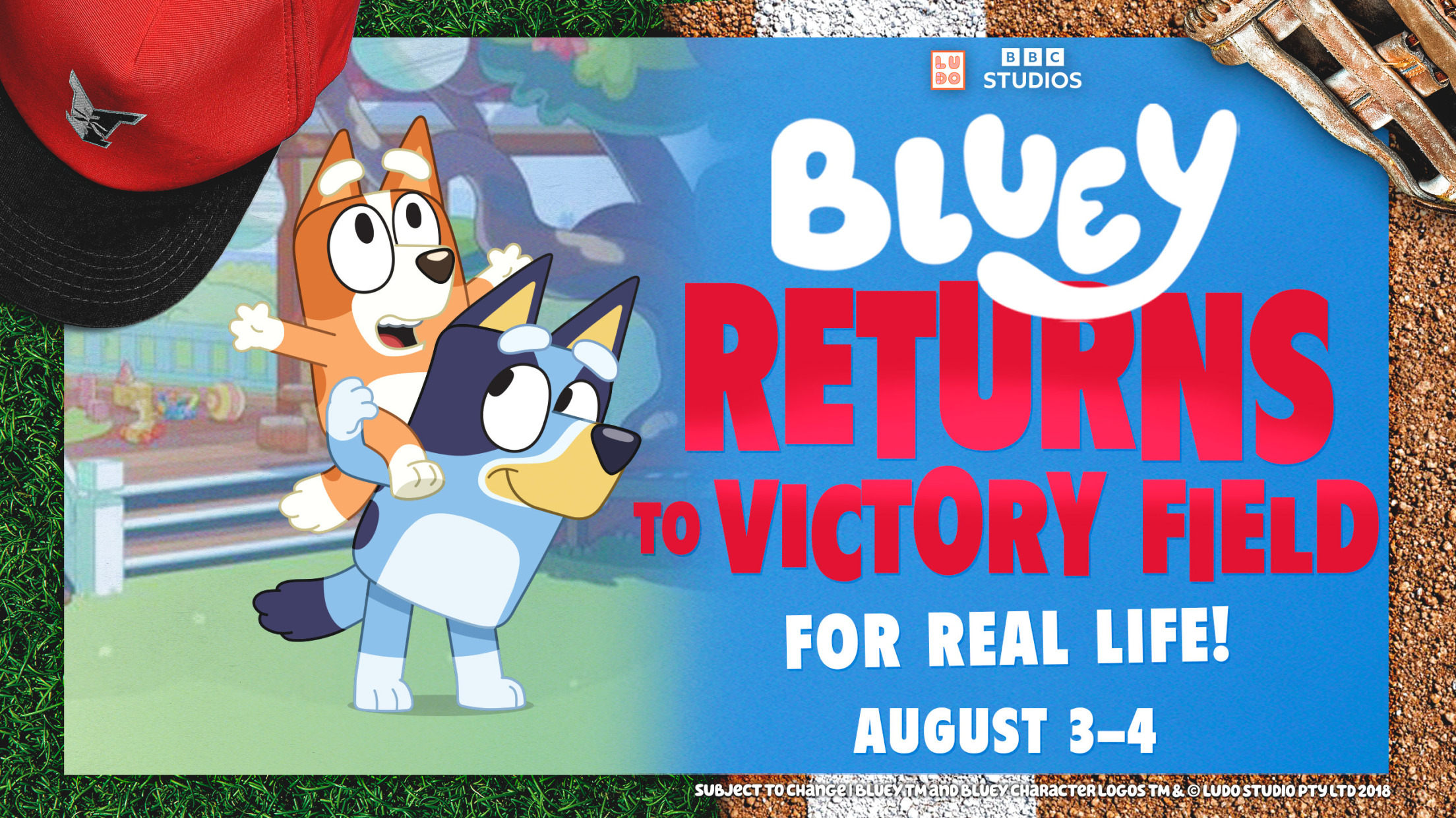 bluey-and-bingo-return-to-victory-field-on-aug-3-4
