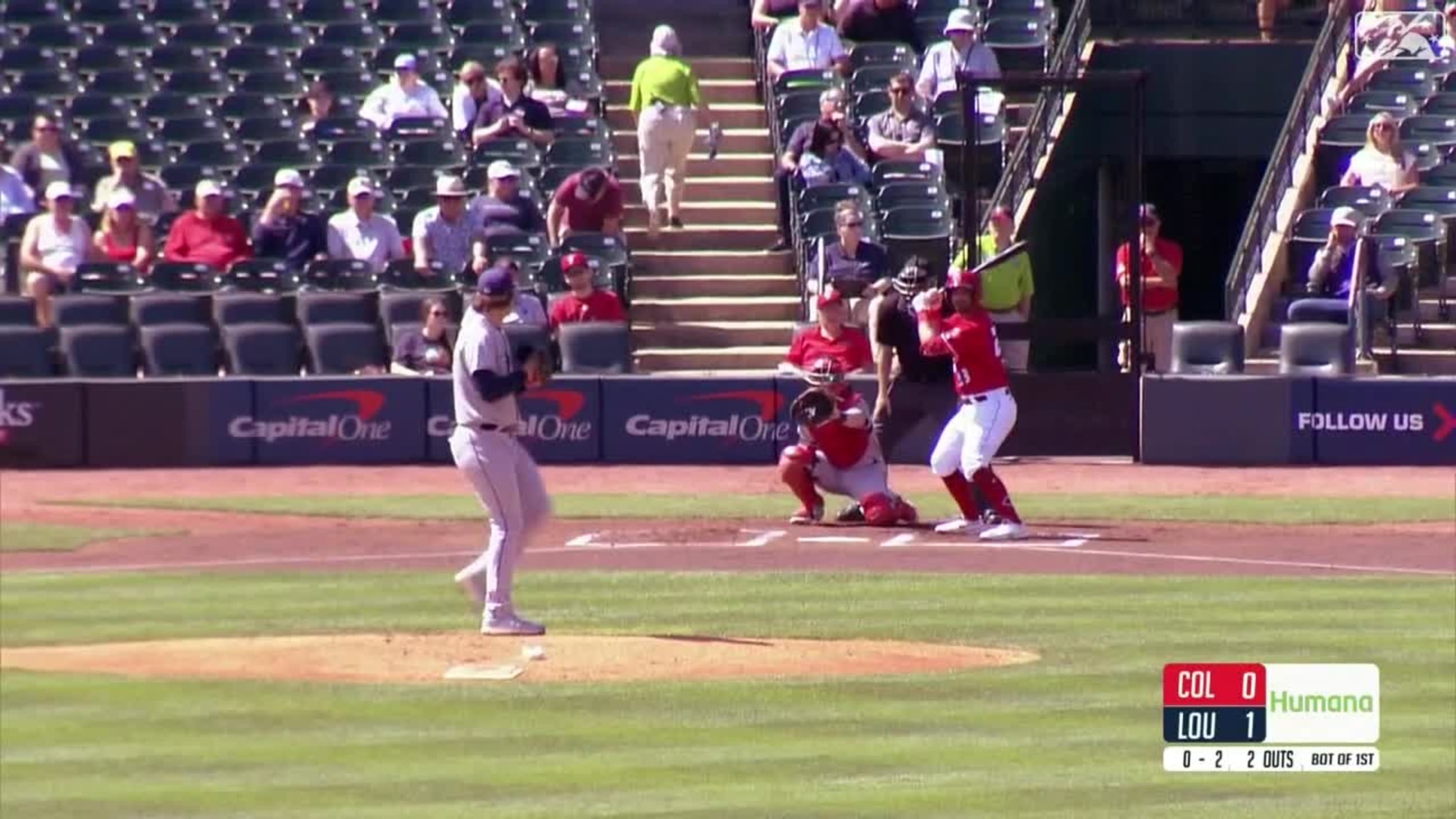Gavin Williams strikes out six batters in a row