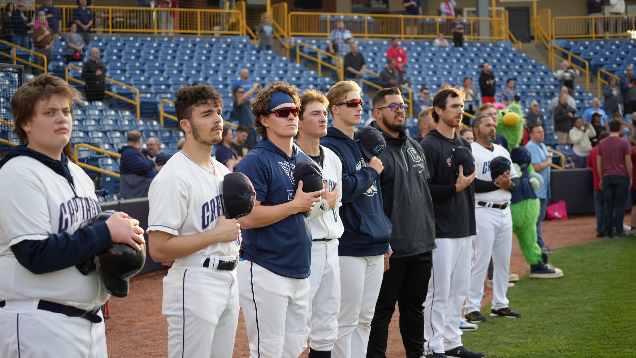 Johnston’s SeasonHigh Nine Strikeouts Propel Captains to Doubleheader