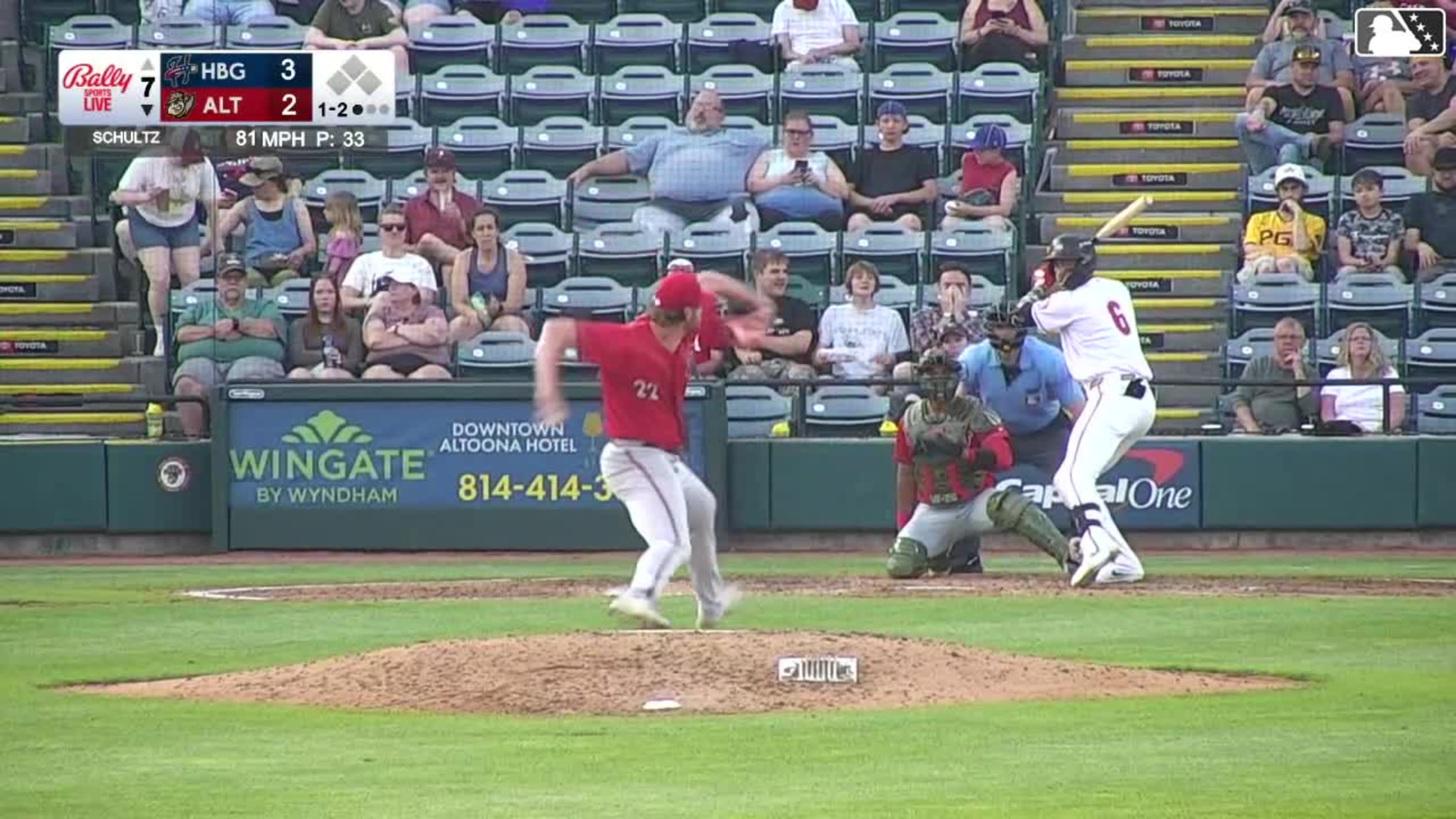 Javier Rivas homers (4) on a line drive to left field.