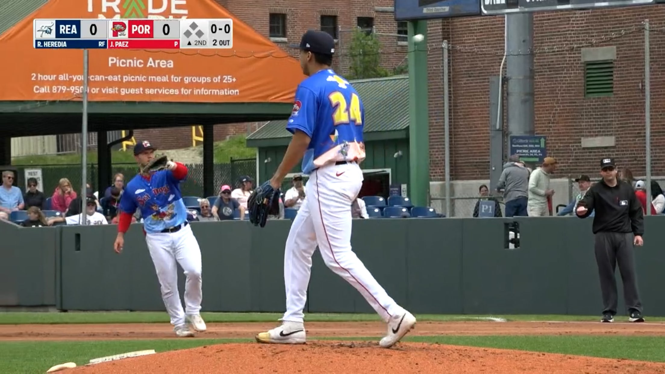 Red Sox prospect Jedixon Paez fans four