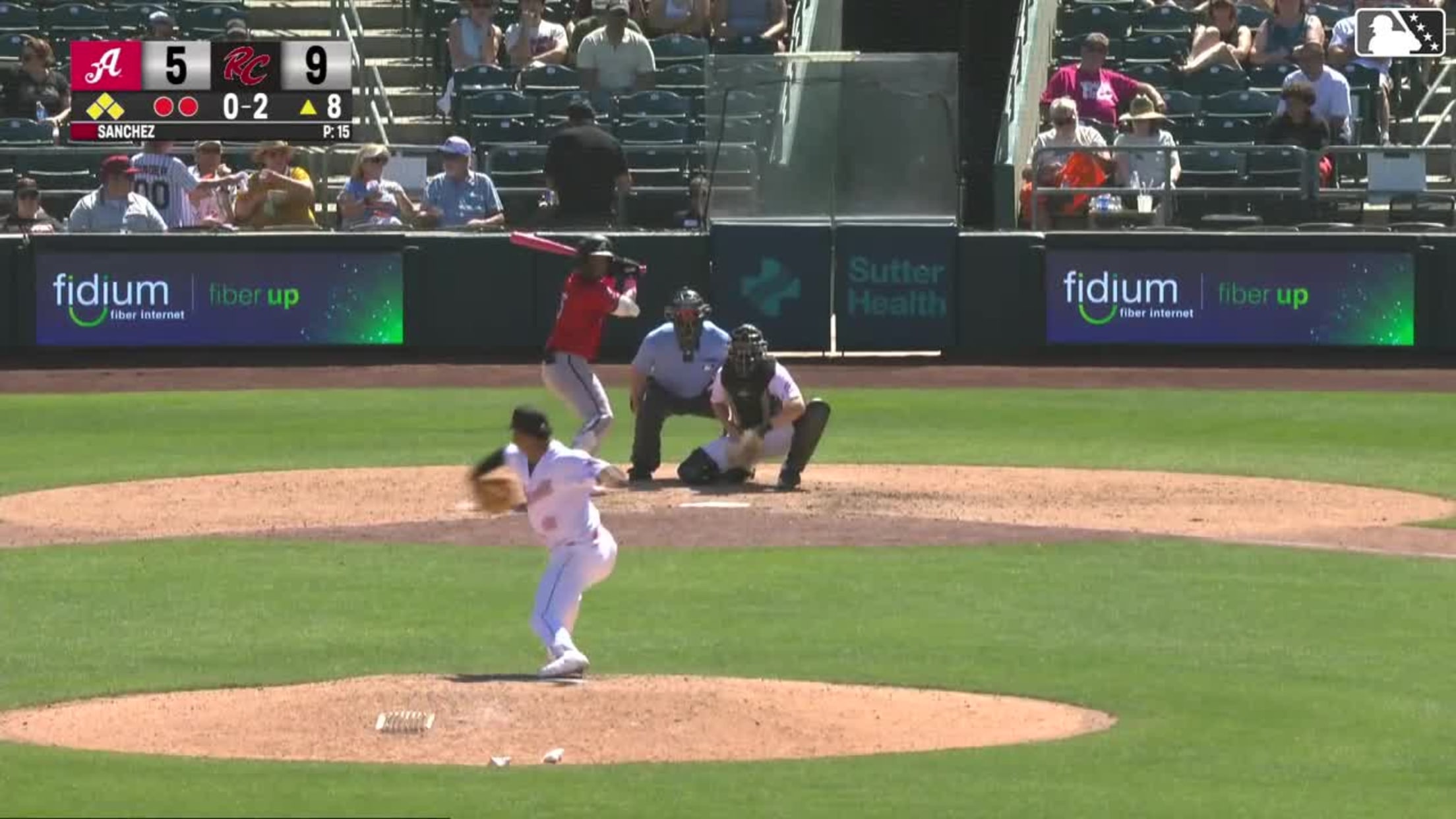 Juan Sanchez In play, run(s) to Anderdson Rojas