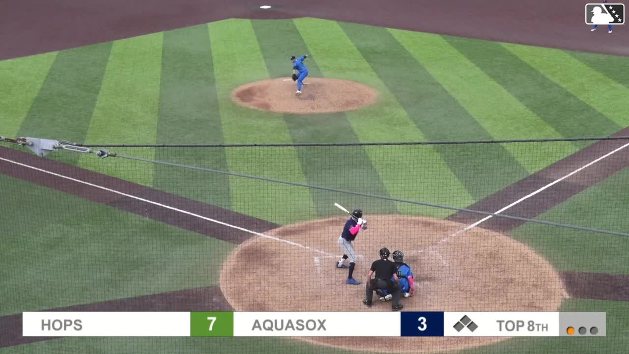 Brady Counsell homers (3) on a line drive to left field.