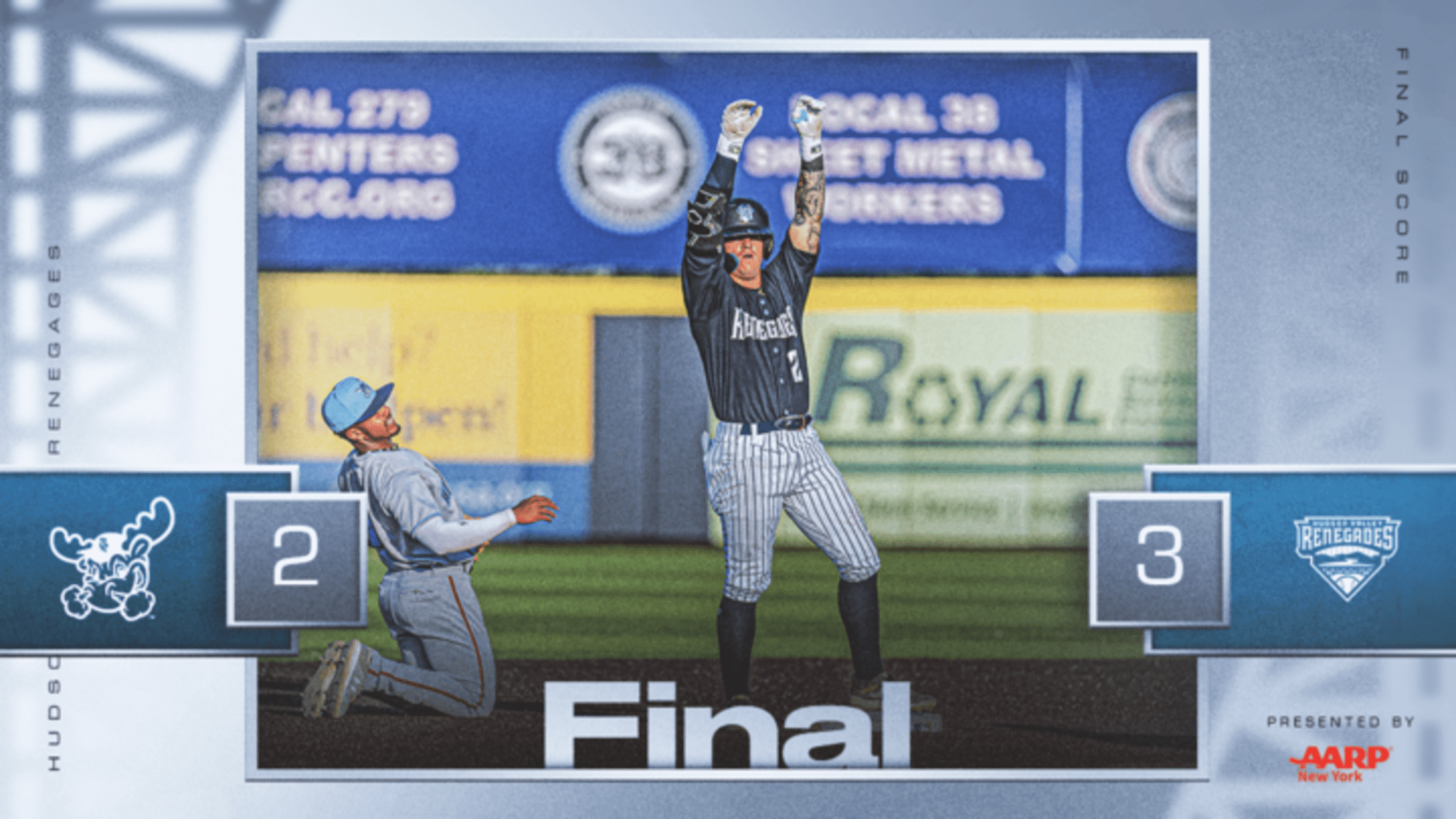 Bullpen leads Renegades to 3-2 win in series opener | MiLB.com