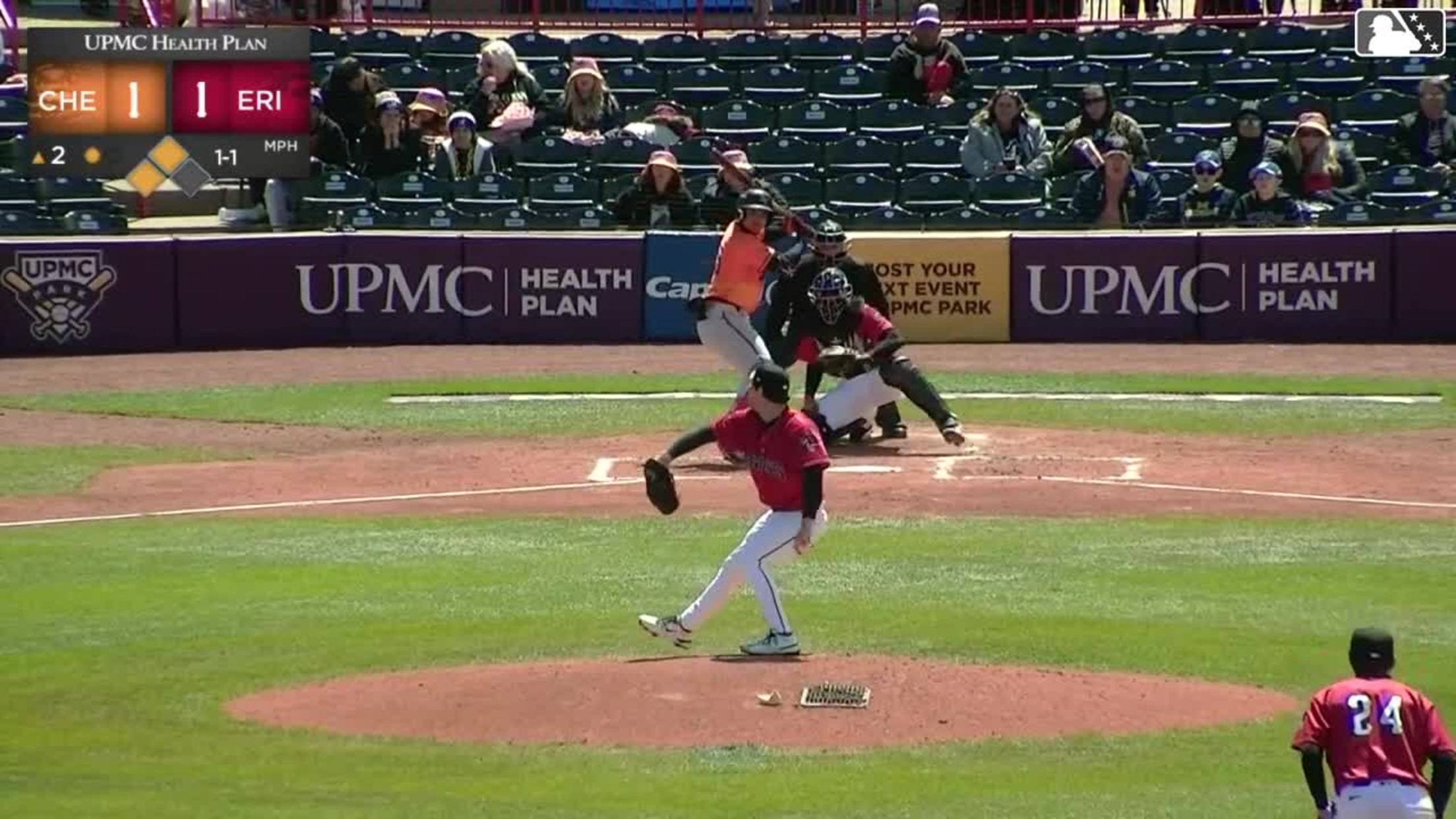 Joe Miller In play, run(s) to Frederick Bencosme