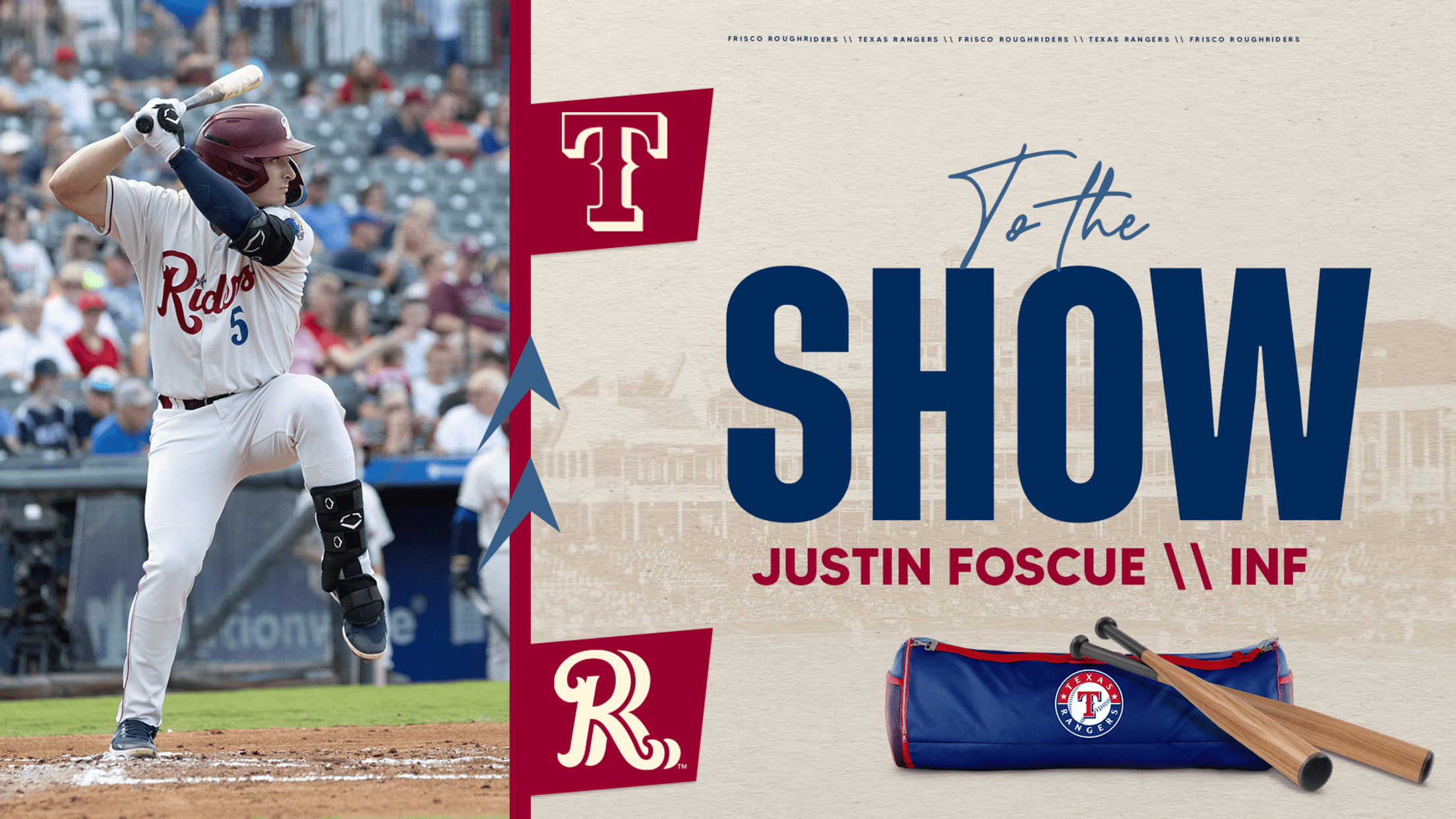 Justin Foscue makes MLB debut