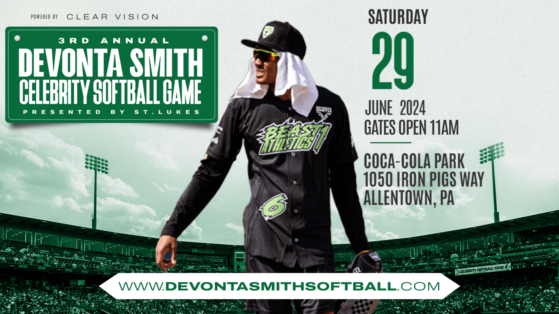 DeVonta Smith’s Celebrity Softball Game Returns to Coca-Cola Park