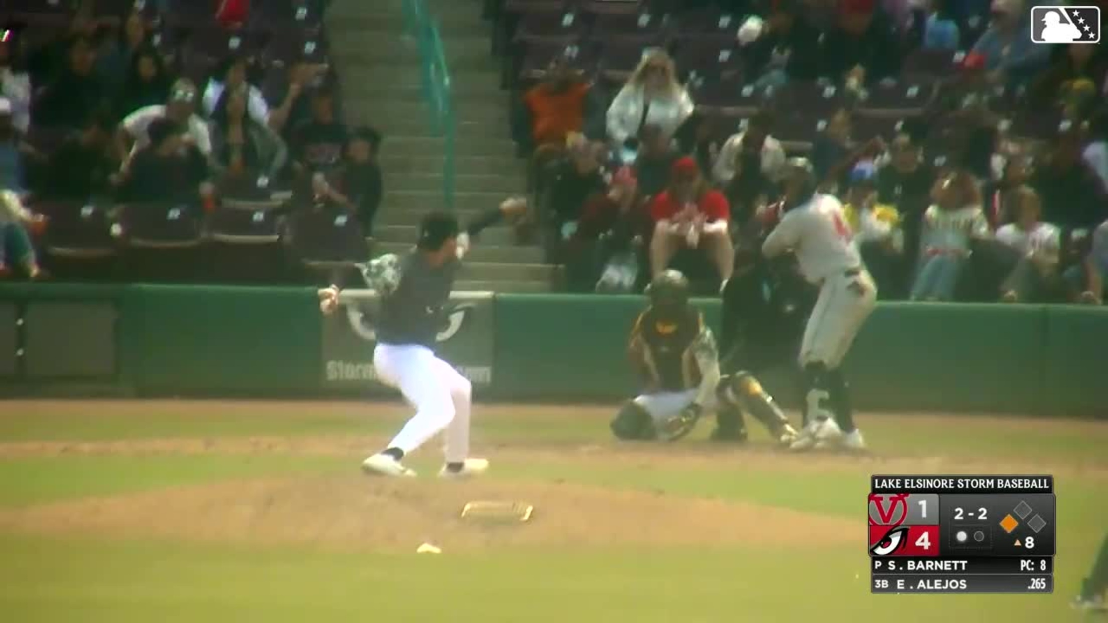 Sean Barnett Ball to Eliesbert Alejos