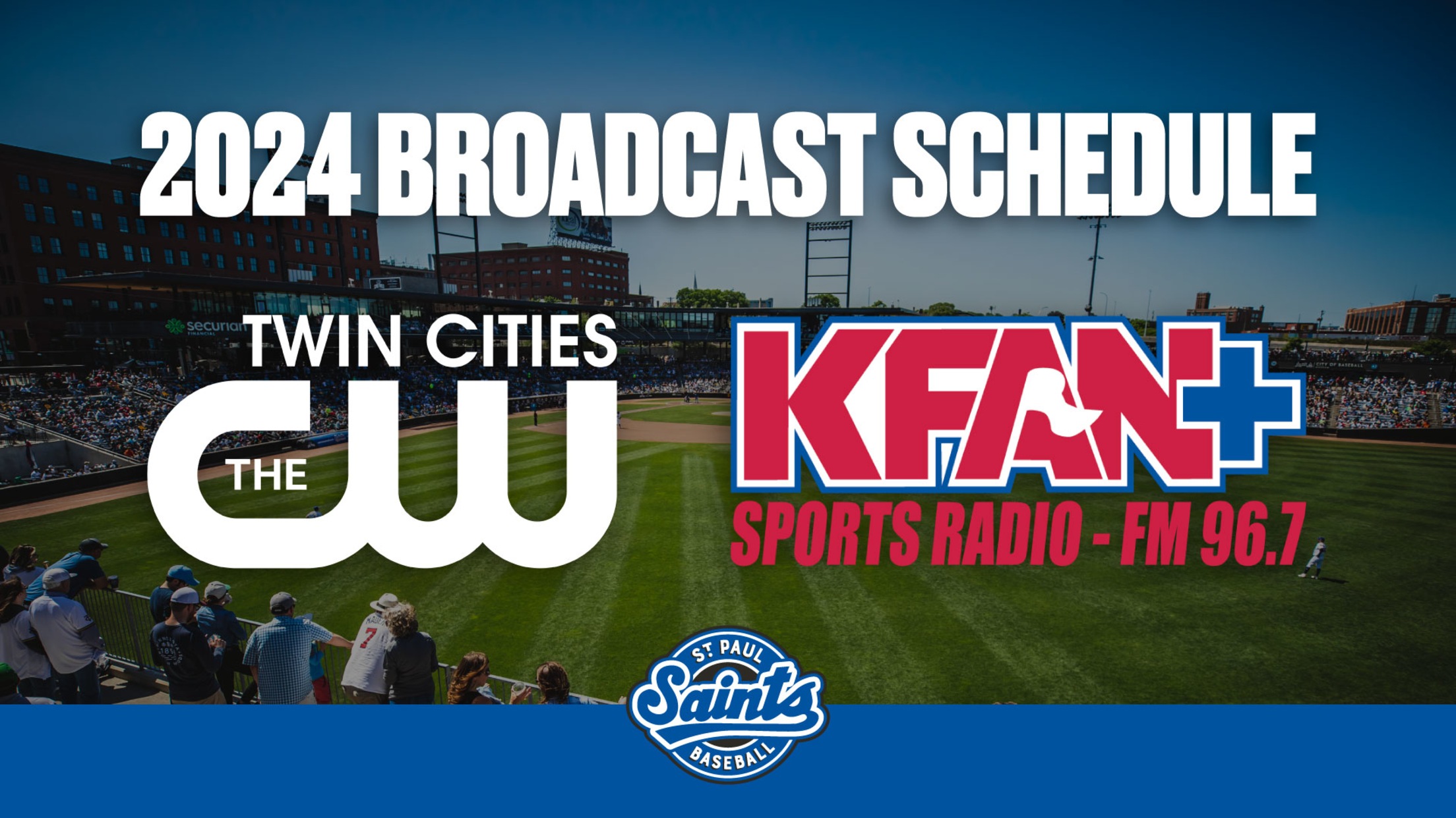 Saints To Televise 25 Home Game On CW Network, All 150 Games Can Be Heard  On KFAN Plus, 96.7 FM | Saints