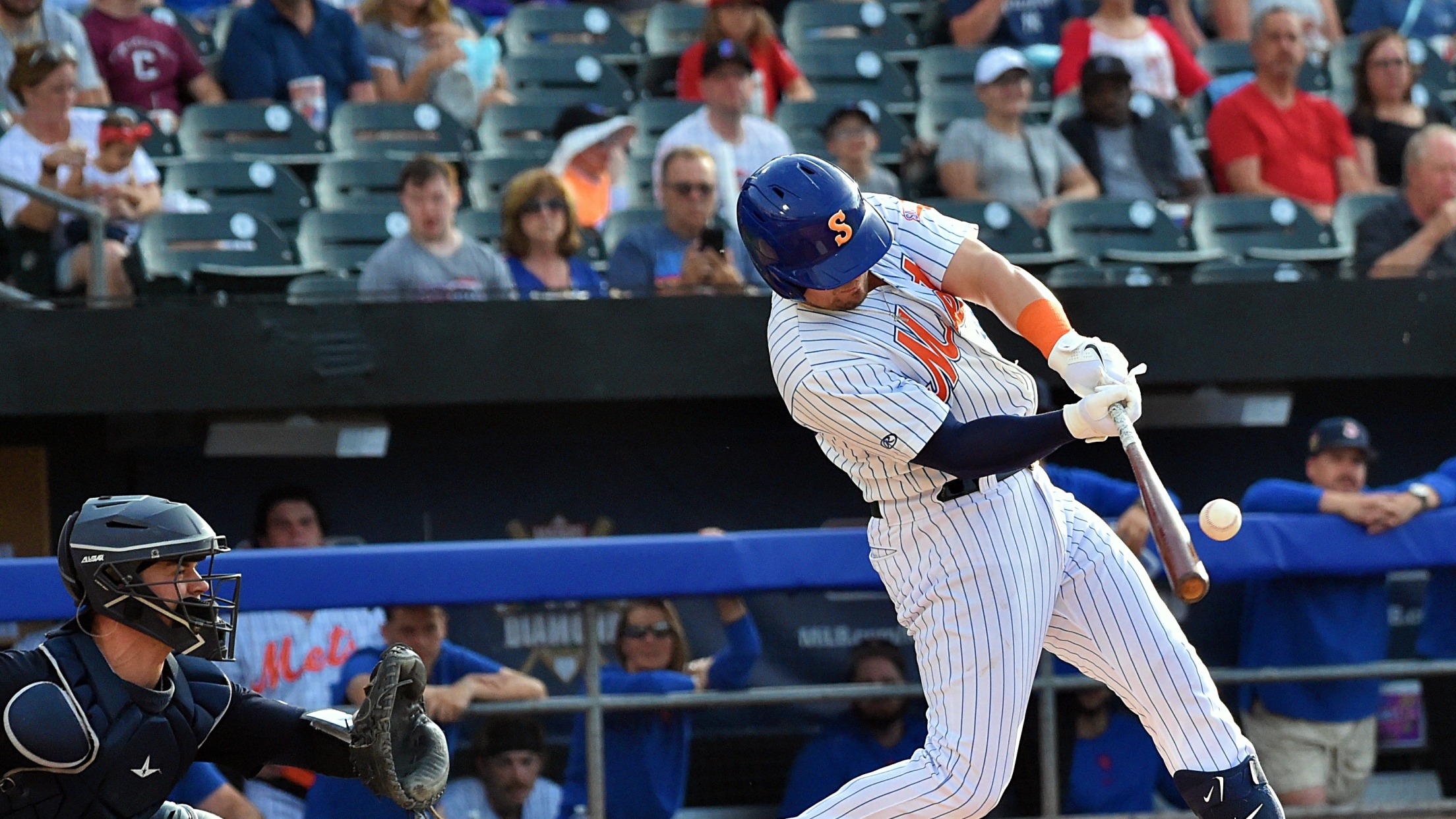 Syracuse Mets slugger Luke Voit homers in record sixth straight | MiLB.com