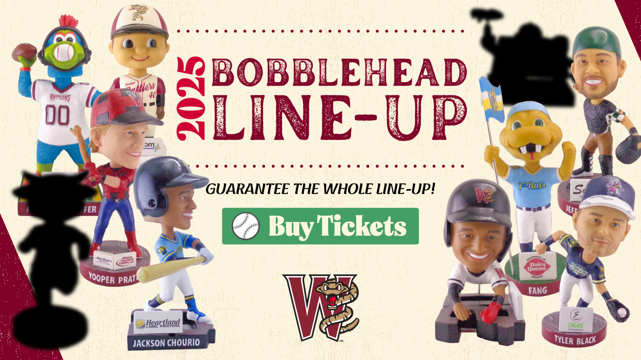 2025 Bobbleheads Announcement | Timber Rattlers