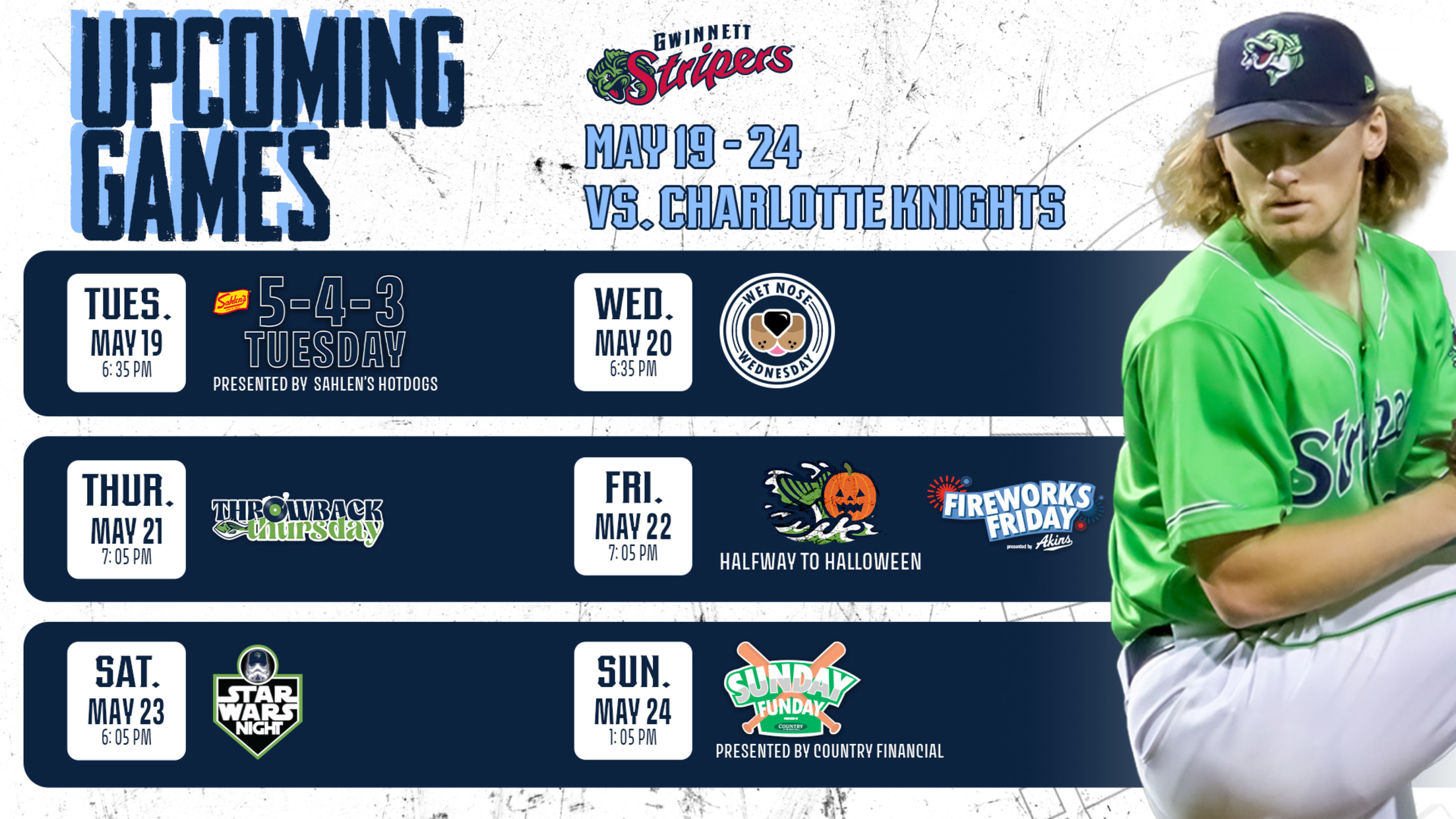 Gwinnett Stripers Promotional Schedule 2027