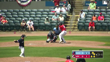 Caleb Cali singles on a ground ball to left fielder Hendry Mendez. Blake Rambusch scores. Michael Arroyo to 2nd.