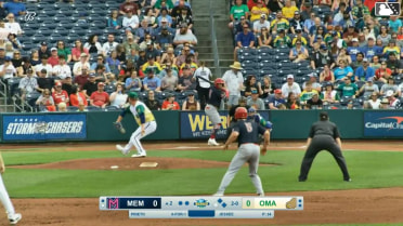 César Prieto homers (7) on a fly ball to left field. Matt Koperniak scores. Jeremy Rivas scores.