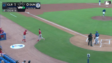 Griffin Burkholder's solo home run