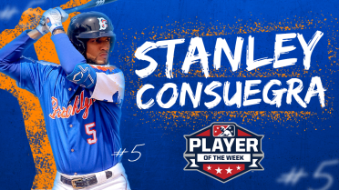 Consuegra takes home South Atlantic League Player of the Week