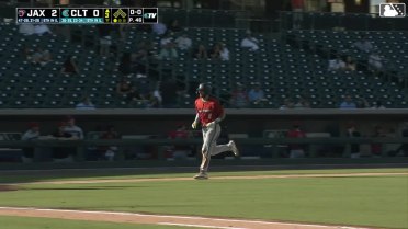 Marlins No. 3 prospect Joe Mack hits a solo home run