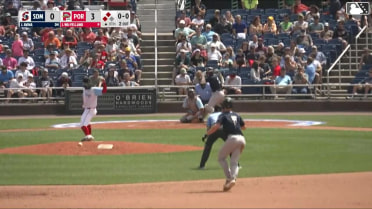 Jace Avina singles on a ground ball to right fielder Caden Rose. Connor McGinnis scores. Owen Cobb scores.