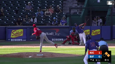 Josh Kasevich slugs his first home run