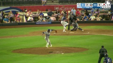 Angel Ortiz homers (8) on a fly ball to right center field. Cristofer Torin scores.