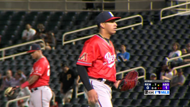 Yilber Diaz's dominant outing