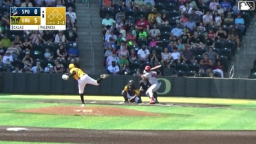 Brayan Palencia In play, run(s) to Robert Calaz