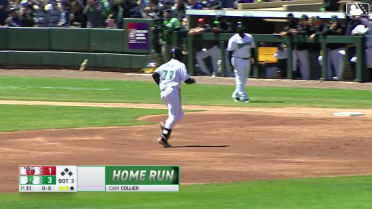 Cam Collier's two-run homer 
