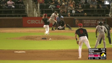 Cal Conley doubles (2) on a sharp line drive to right fielder Braden Montgomery. Archer Brookman scores. Kevin Kilpatrick Jr. scores.