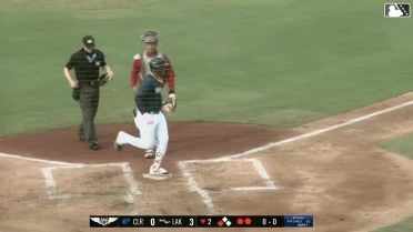 Cristian Santana's two-run homer 