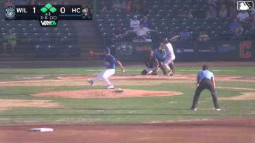 Filippo Di Turi out on a sacrifice fly to right fielder Yerlin Luis. Rylan Mills scores. José Anderson to 3rd.