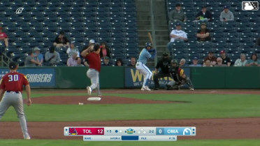 John Rave homers (7) on a line drive to right center field.